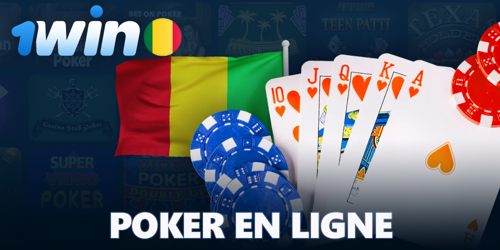 Poker en ligne sur 1Win au Mali