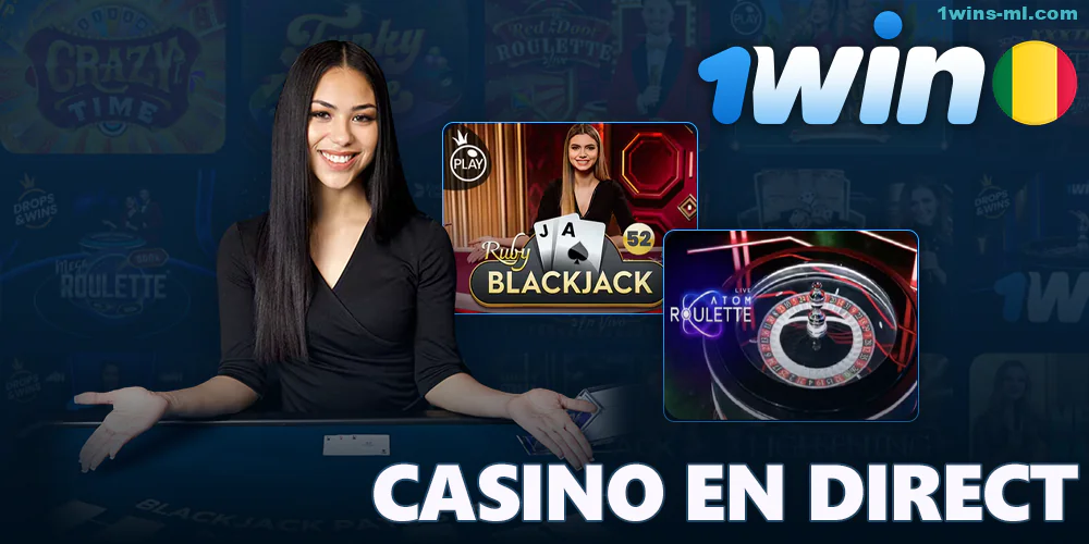 1Win Casino en direct pour les joueurs du Mali