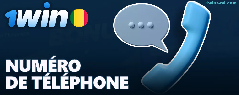 Numéro de téléphone 1Win au Mali