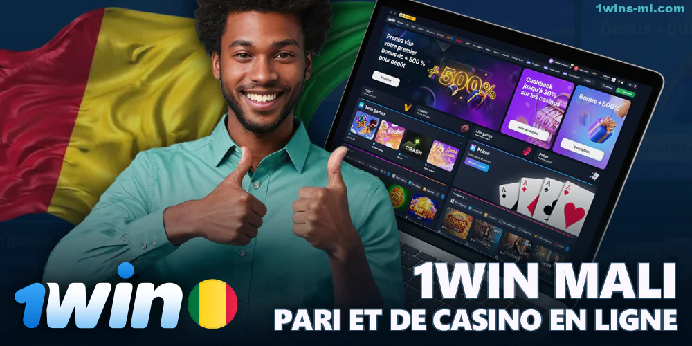 Paris et casino en ligne sur 1Win Mali